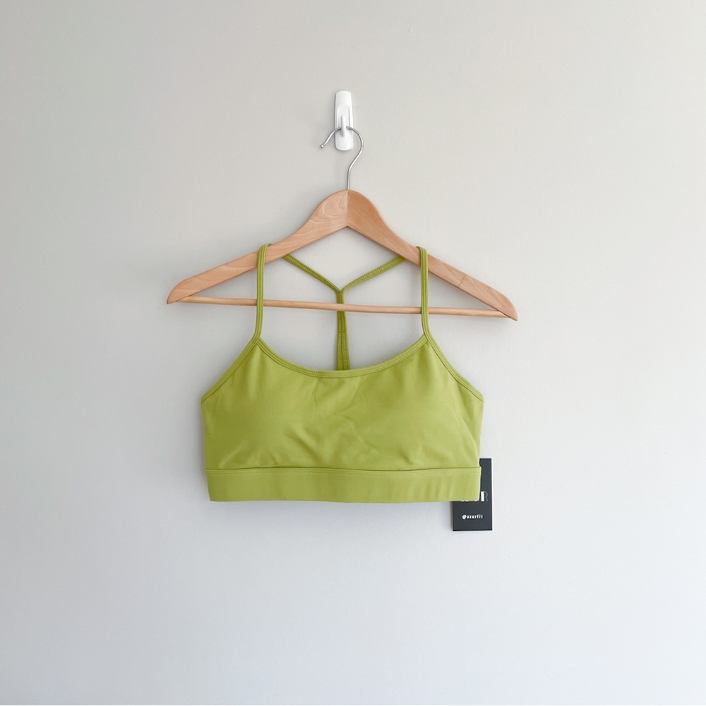 Azur Fit | NWT The Racerback Bra - Matcha, L